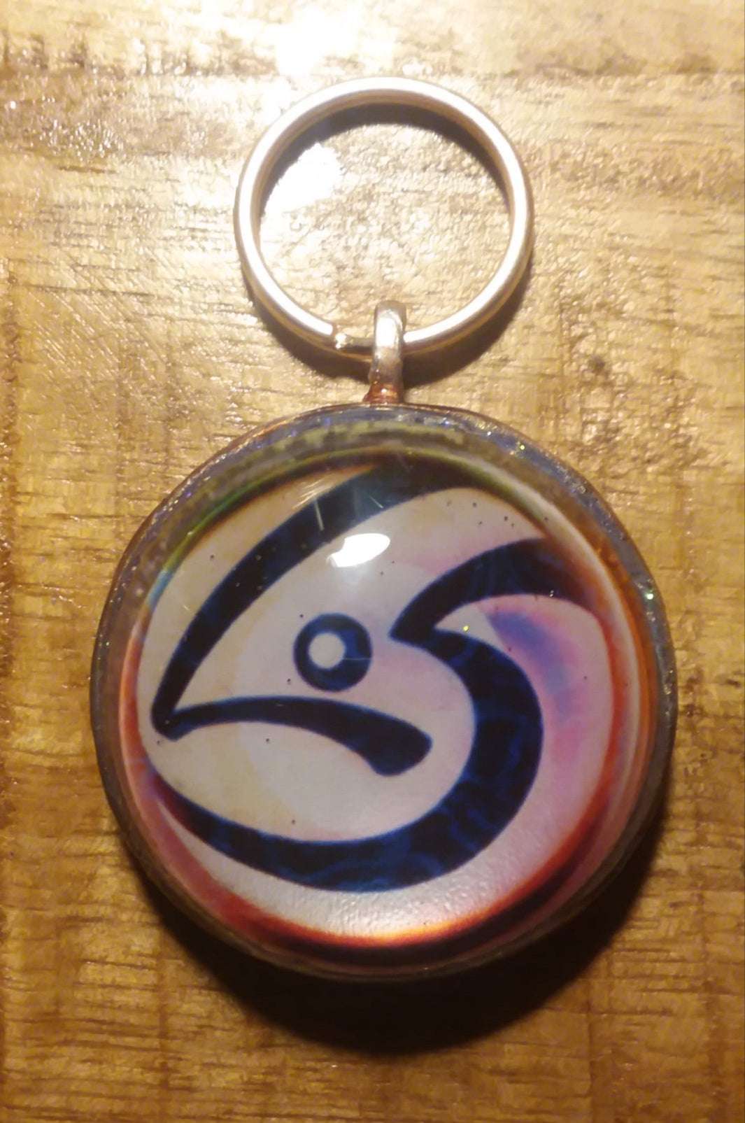 LoS pearlescent Leftover Salmon Multi purpose Pendant 1.75"