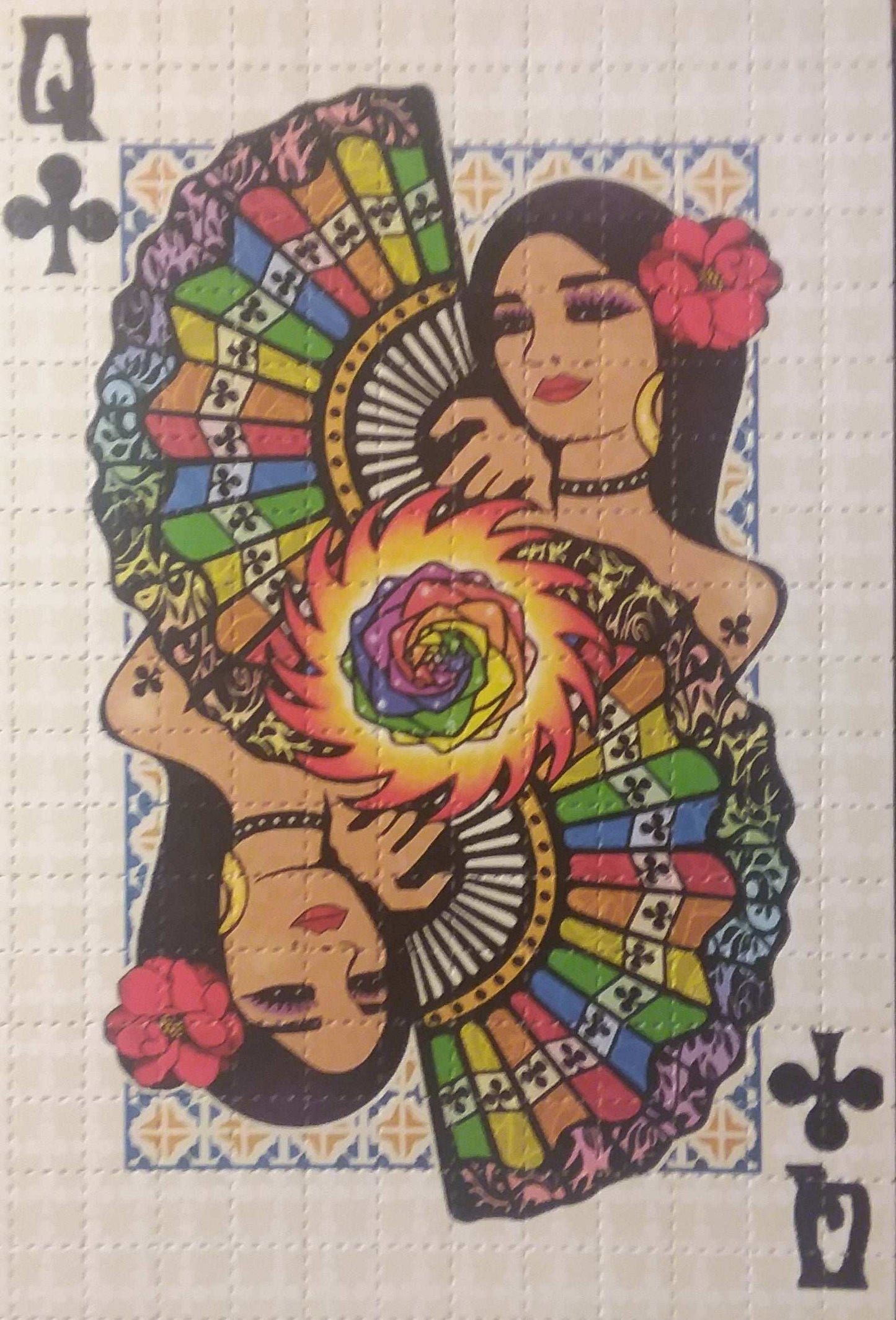 Bicycle Day Playing Cards Blotter art Set