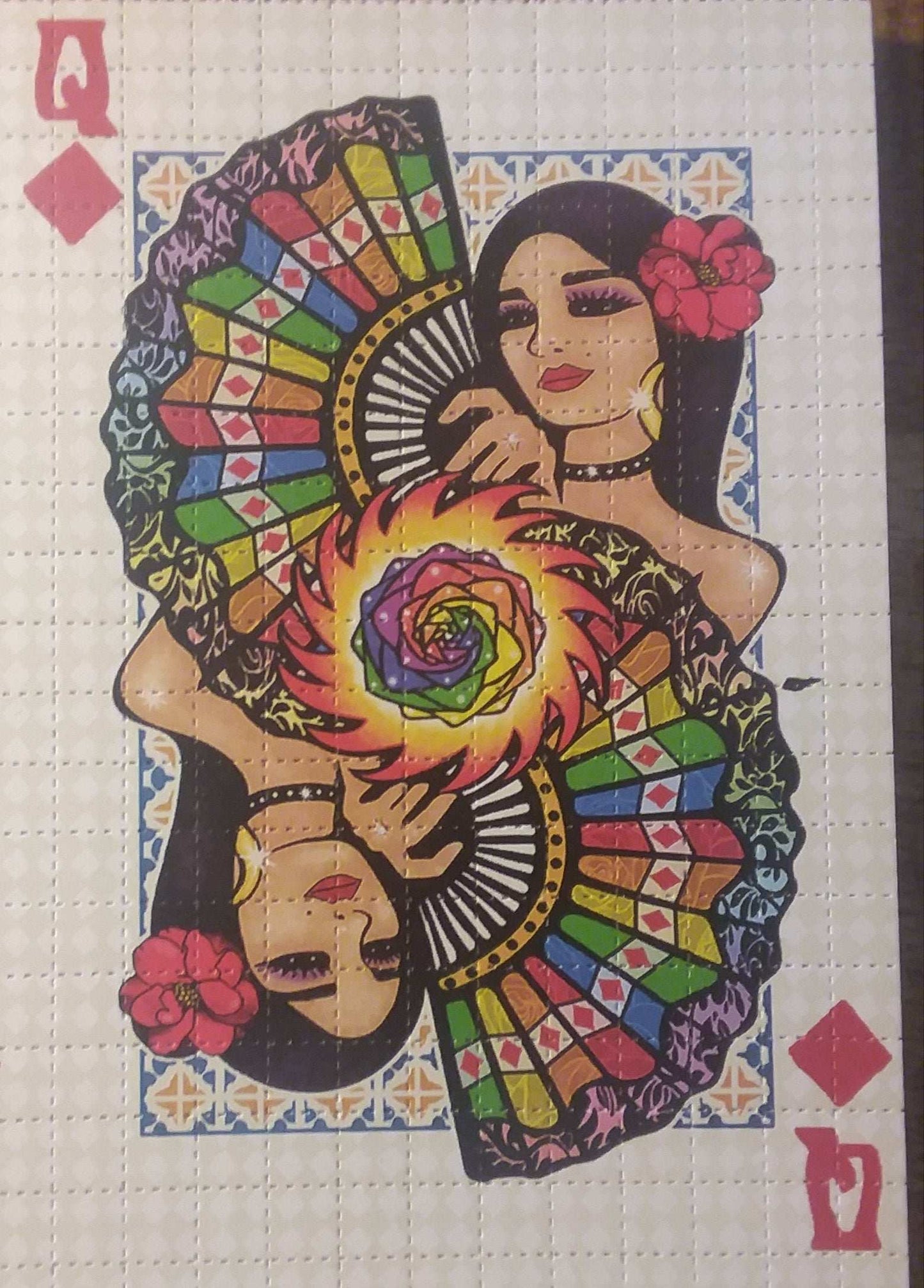 Bicycle Day Playing Cards Blotter art Set