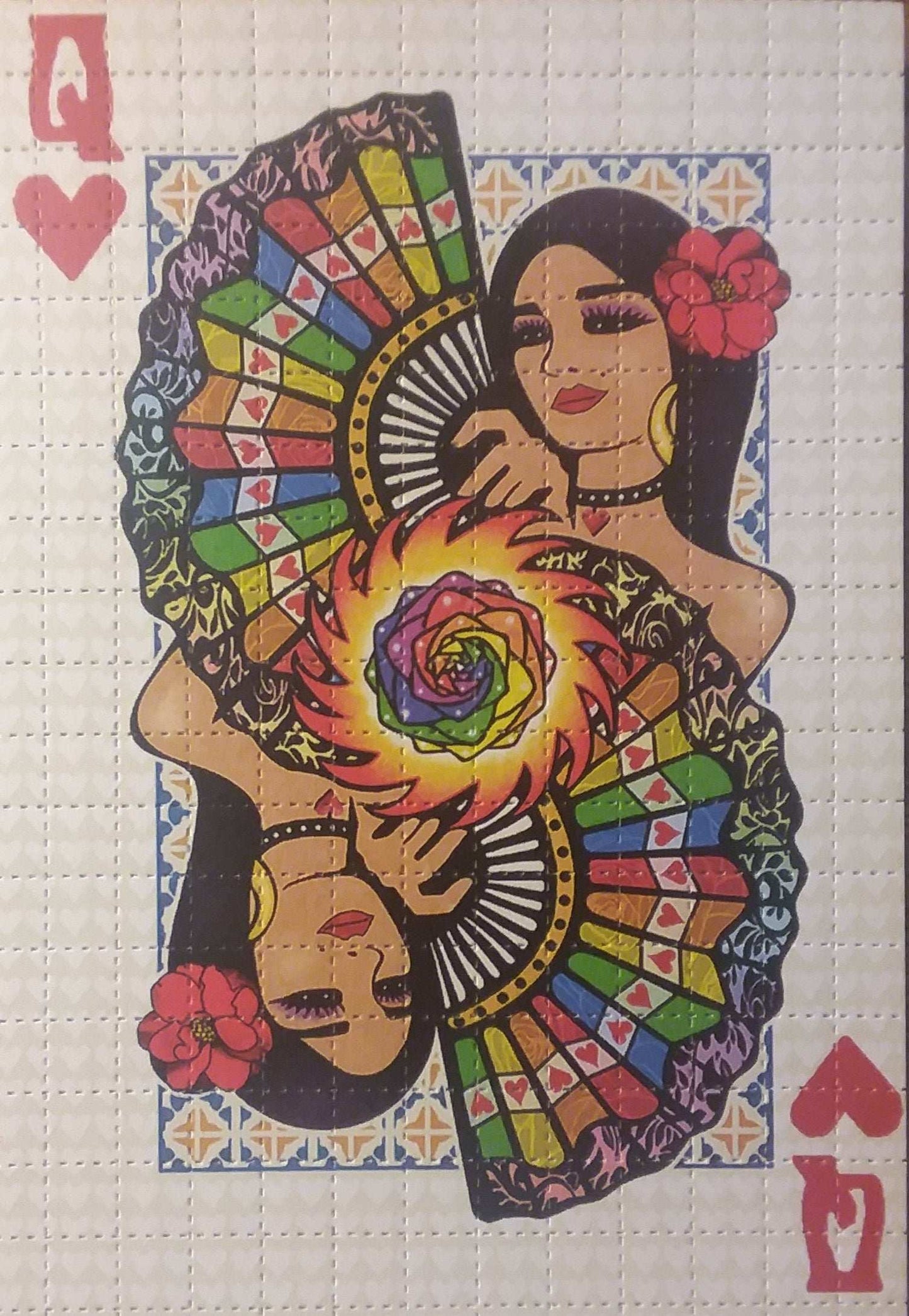 Bicycle Day Playing Cards Blotter art Set