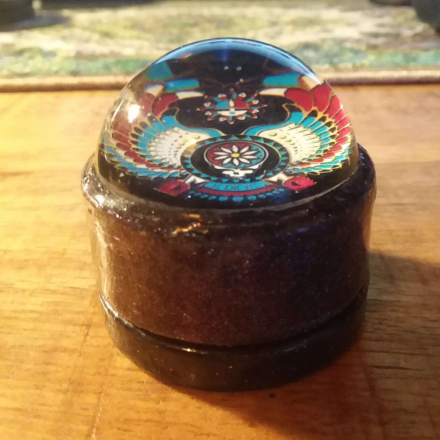 Grateful Dead Deadicated High Magnify Dome Cosmetic Jar