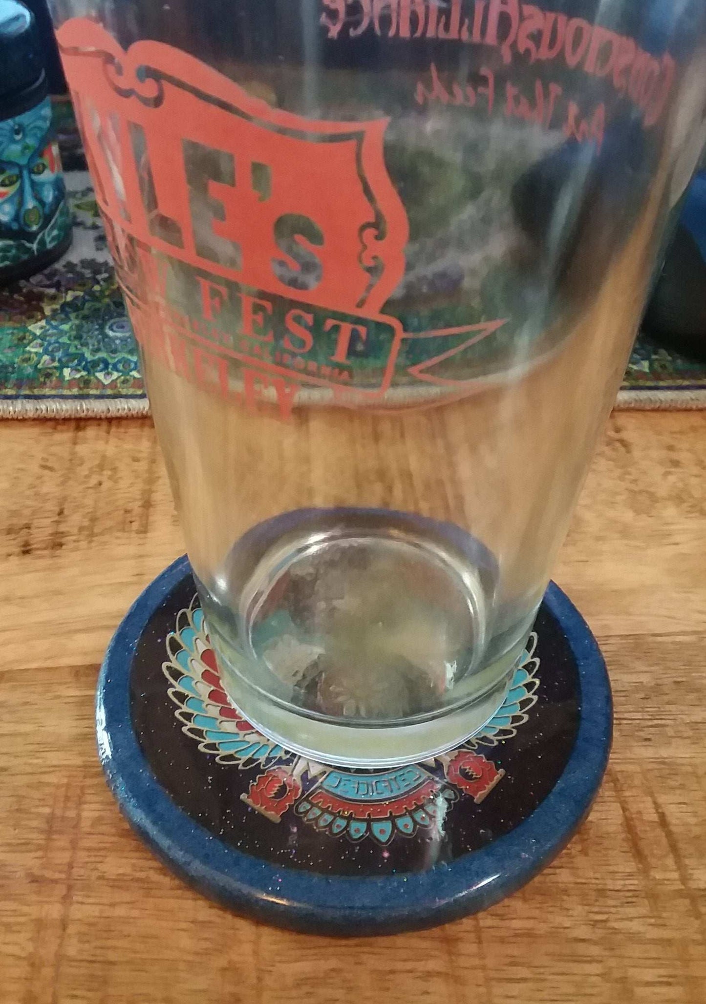 Deadicated 4' Coaster