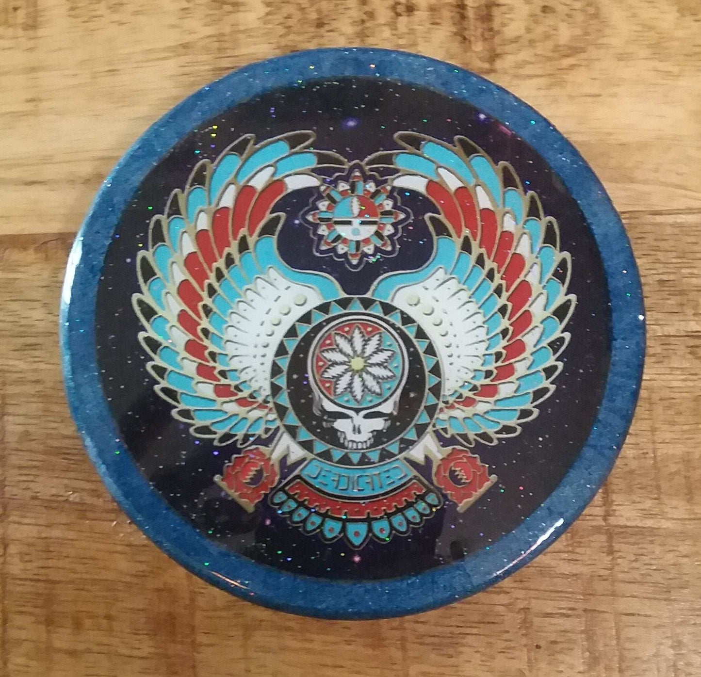 Deadicated 4' Coaster