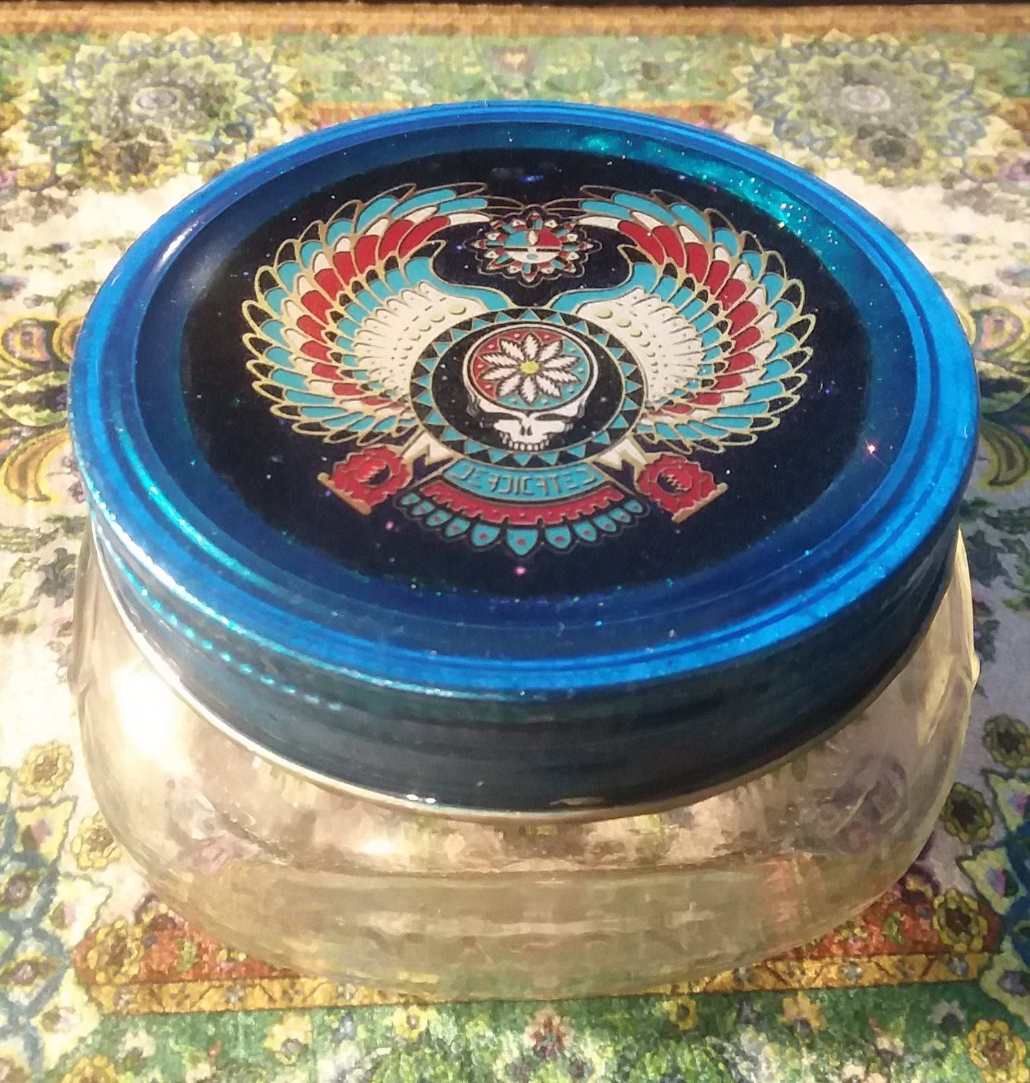 Deadicated Mason Jar Lid