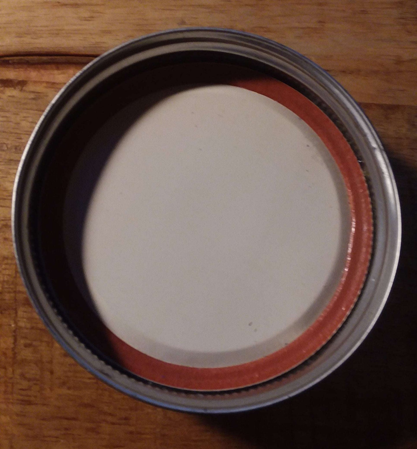 "Deadicated" Mason Jar Lid in black