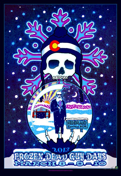 Frozen Dead Guy Days poster 2013