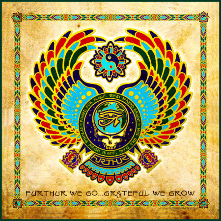 Furthur Help On The Way LP size print