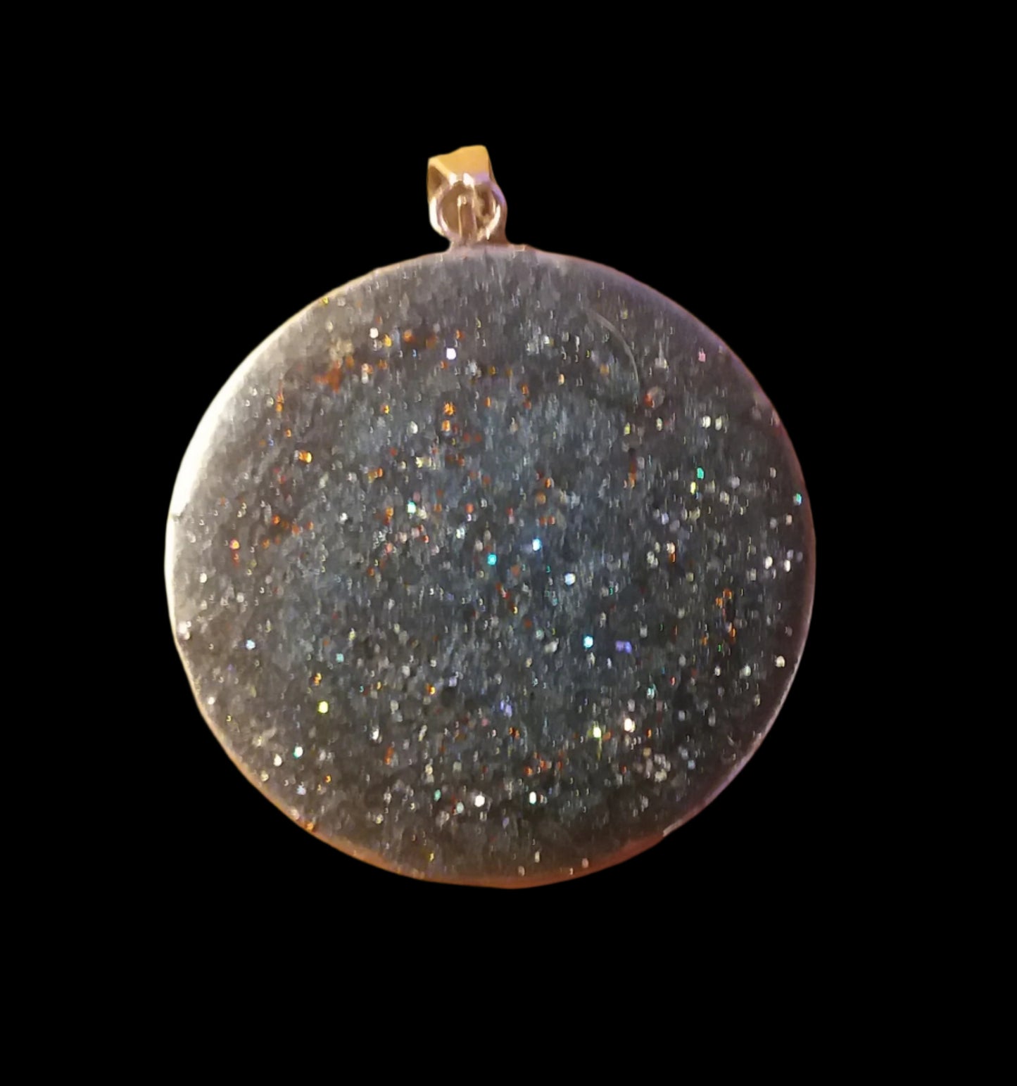 Zuni Sunface style Pendant w/ 13pt Bolt