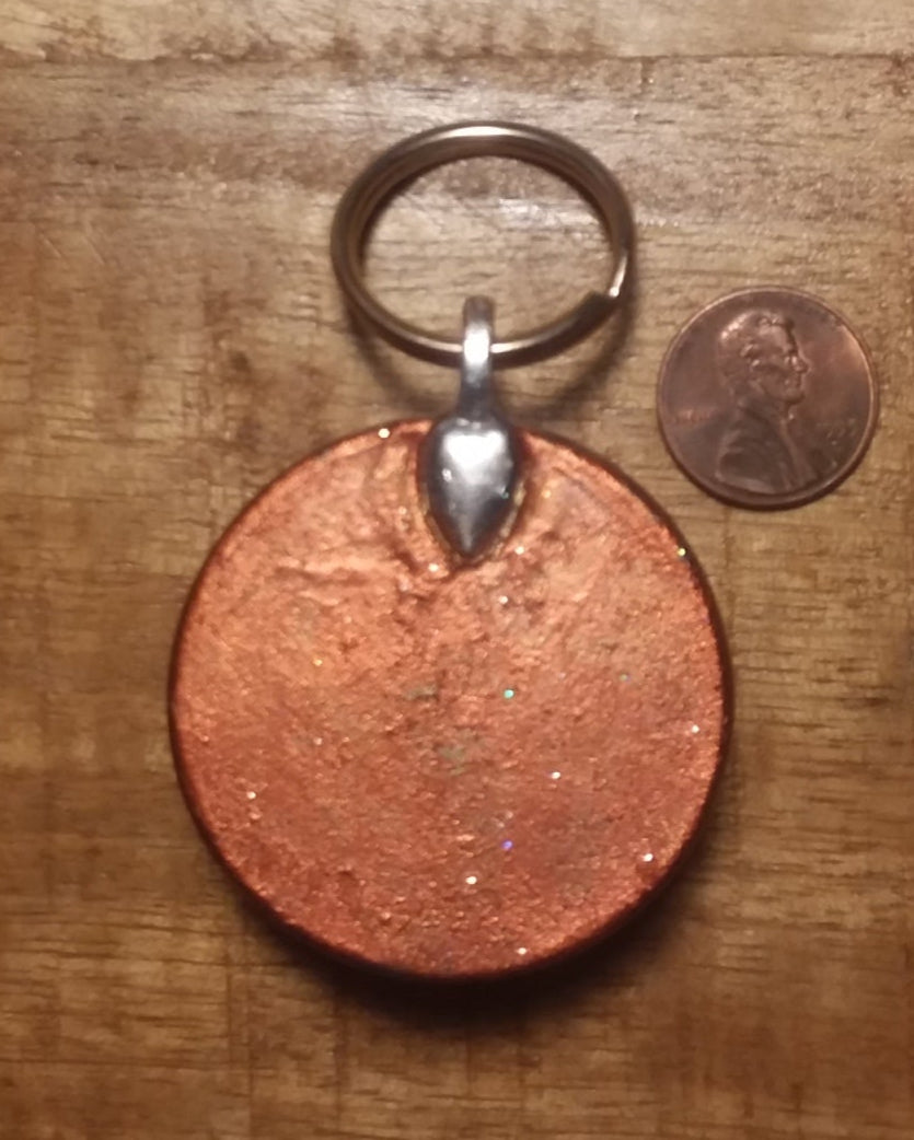 LoS pearlescent Leftover Salmon Multi purpose Pendant 1.75"