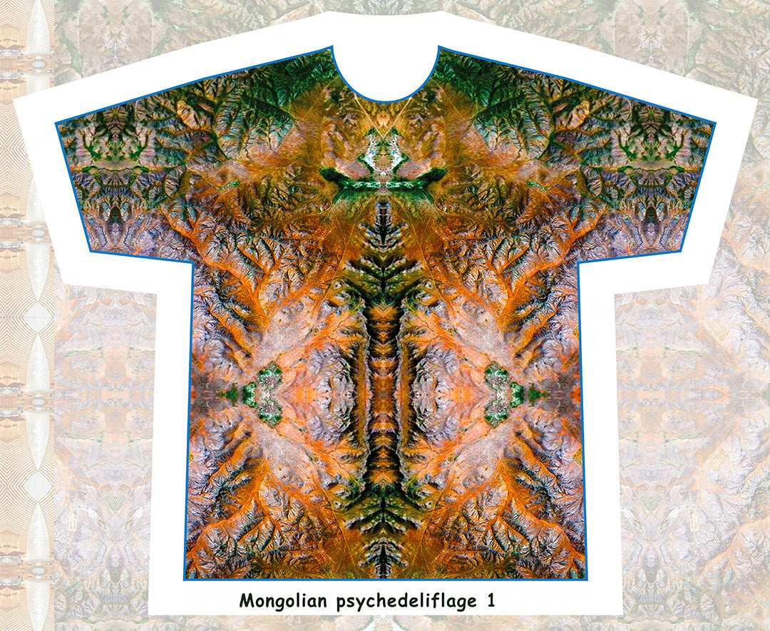 Alaskan Geouflage motif T Shirt