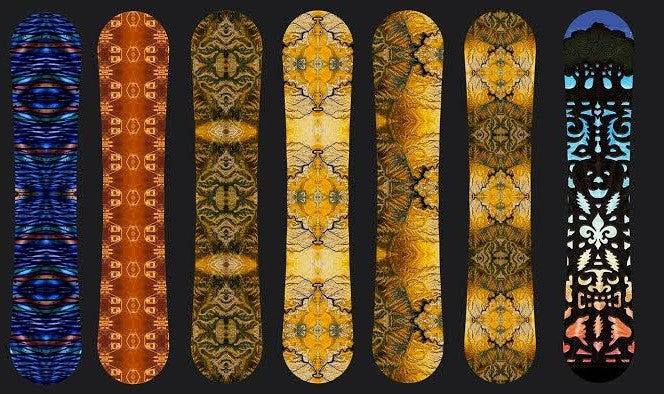 Geographidelic Terrain Snowboards