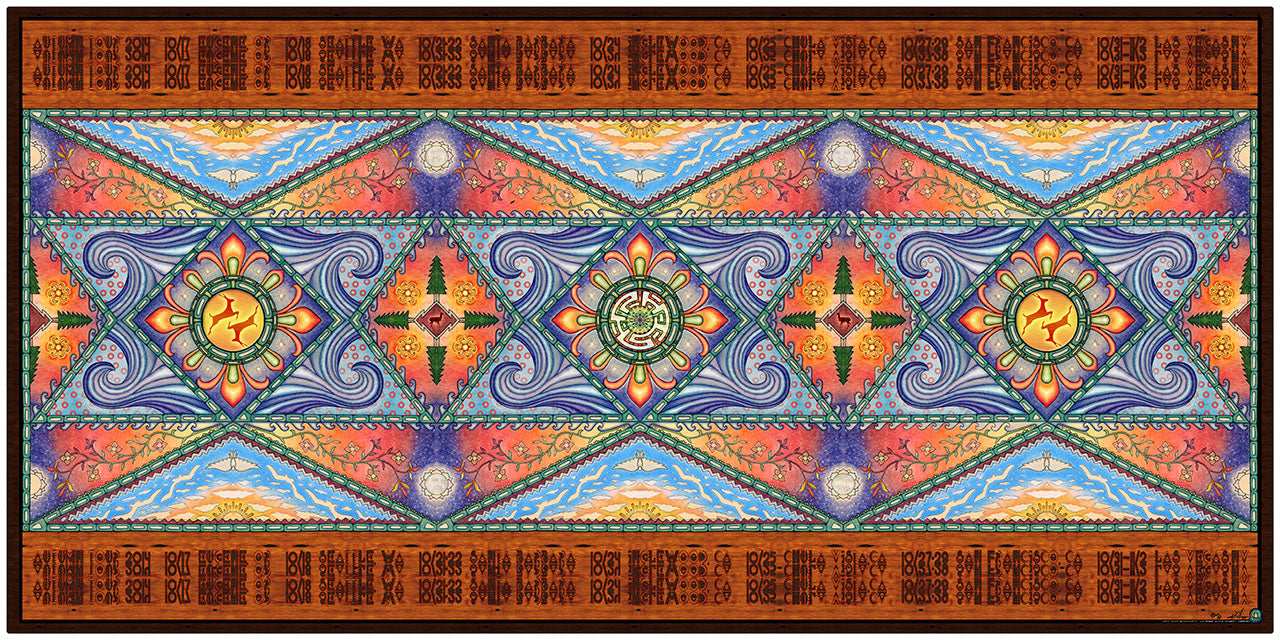 Phish Phall Tour 2014 Print on Metallic Linen Paper