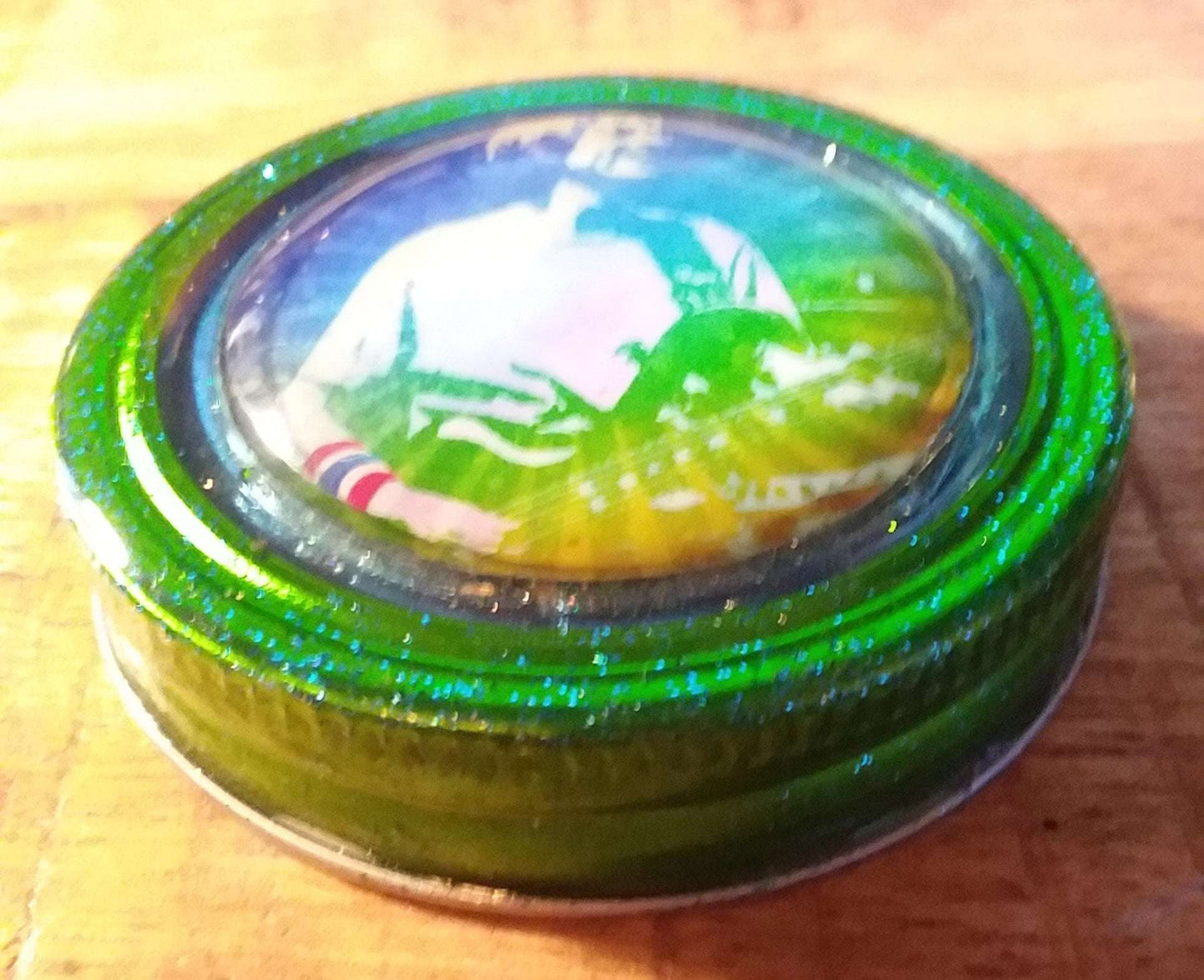 Phil Lesh image Domed Mason Jar Lid
