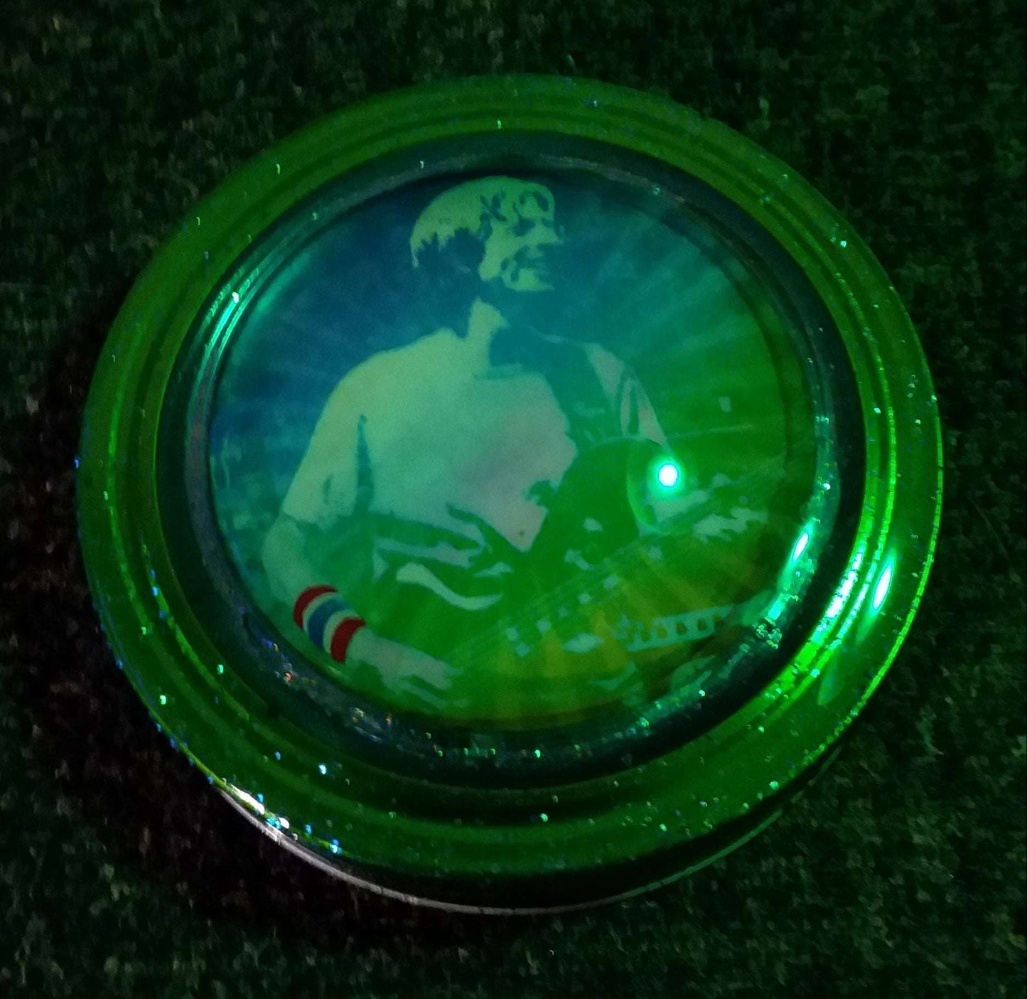 Phil Lesh image Domed Mason Jar Lid