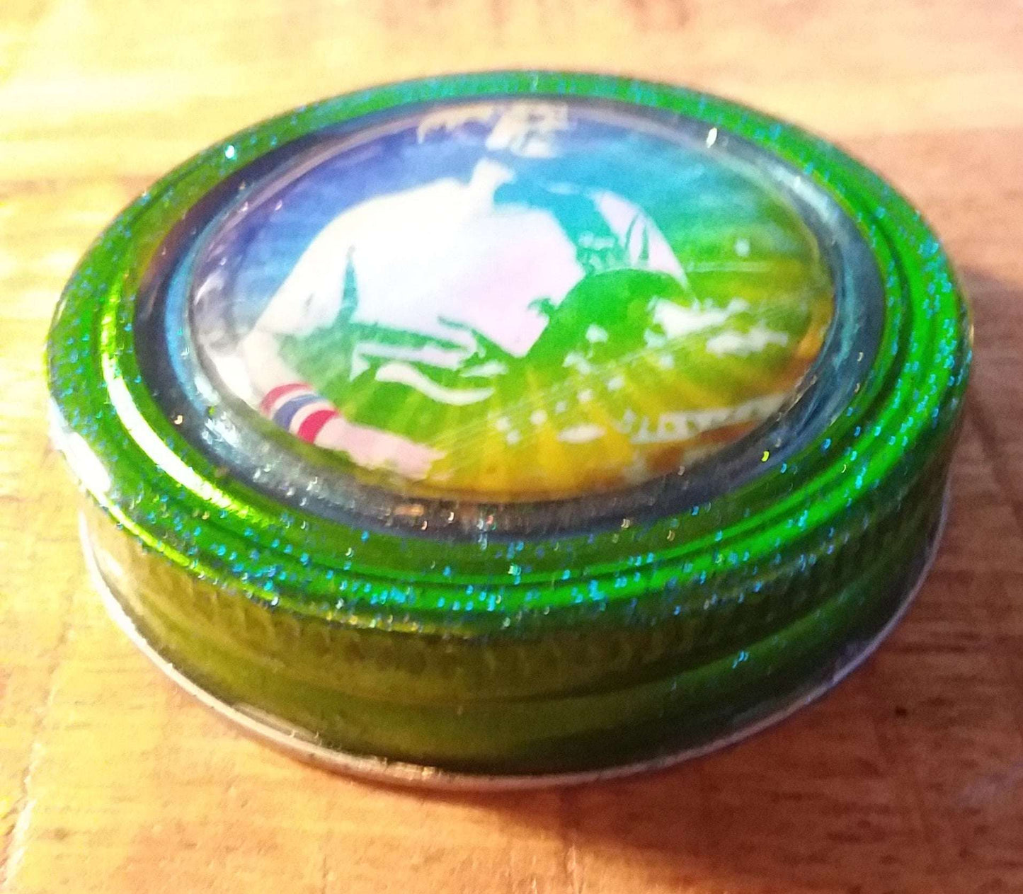 Phil Lesh image Domed Mason Jar Lid