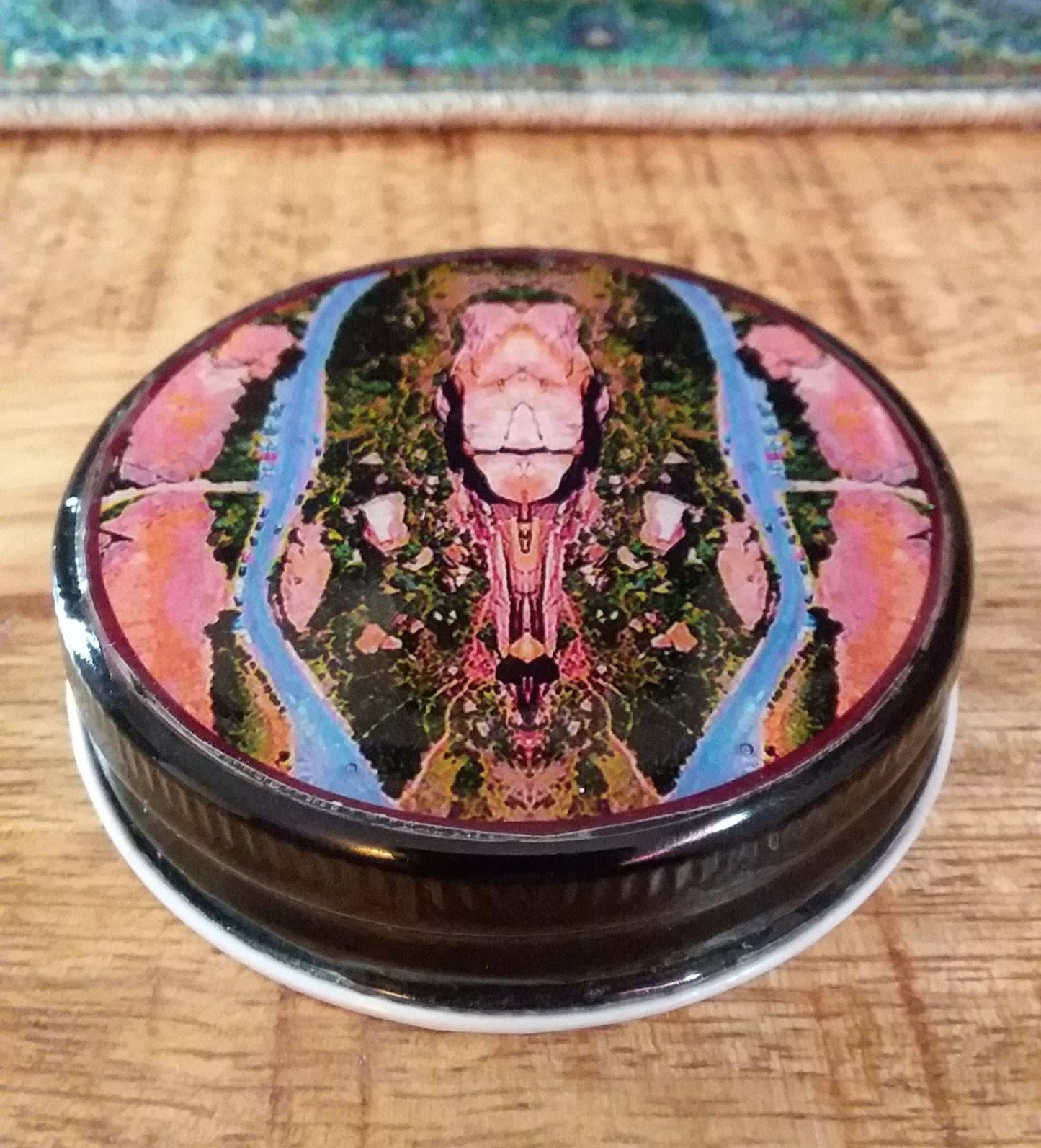 Red Rocks Monkey Jar Lid for Mason Jars