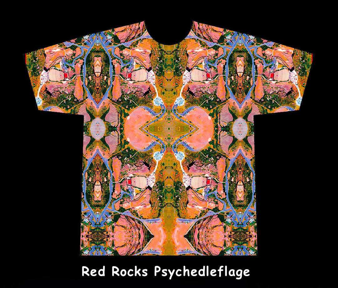 Red Rocks Geouflage T Shirt
