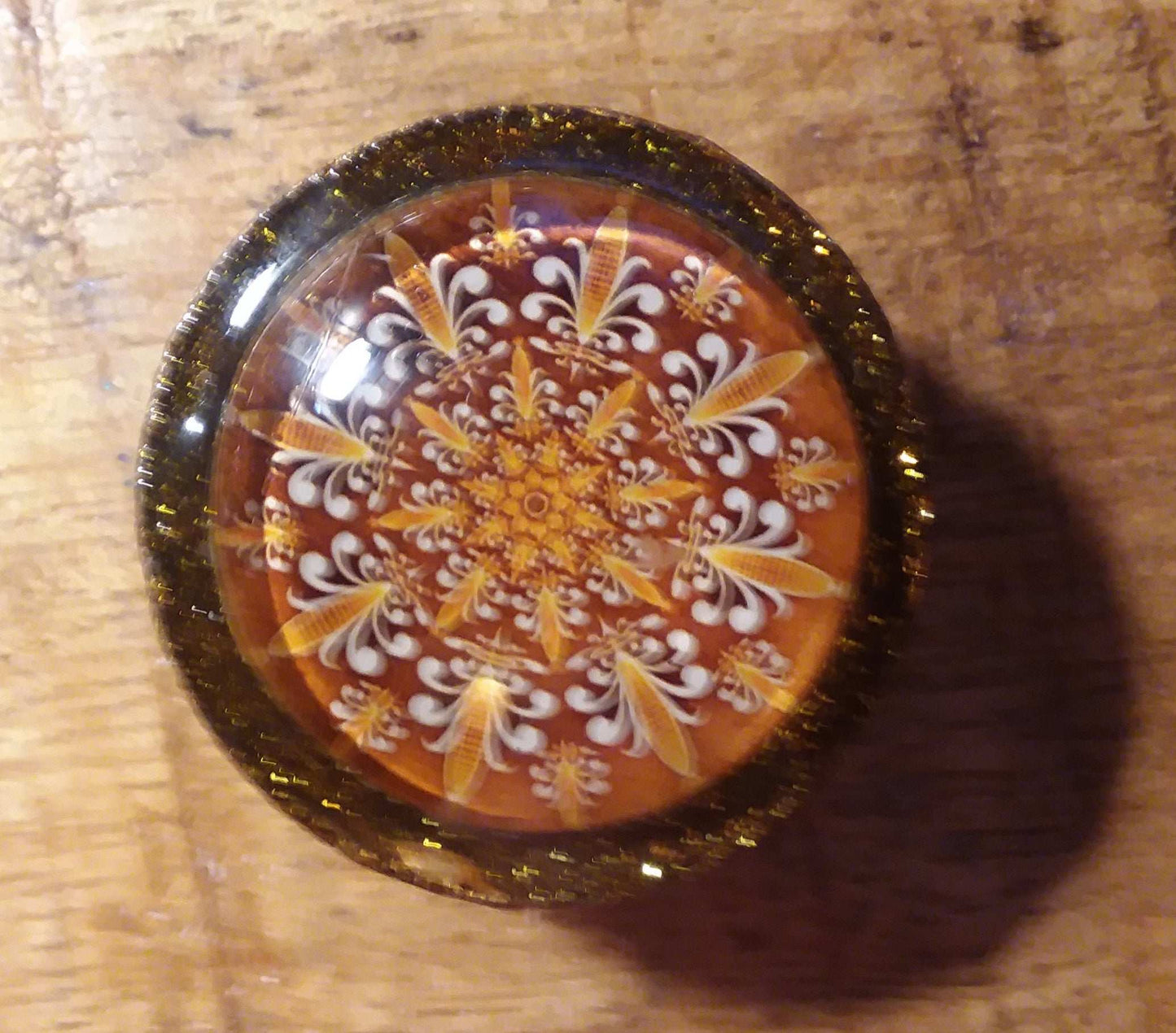 Stash Jar Lid DOK with under cover jar and cap