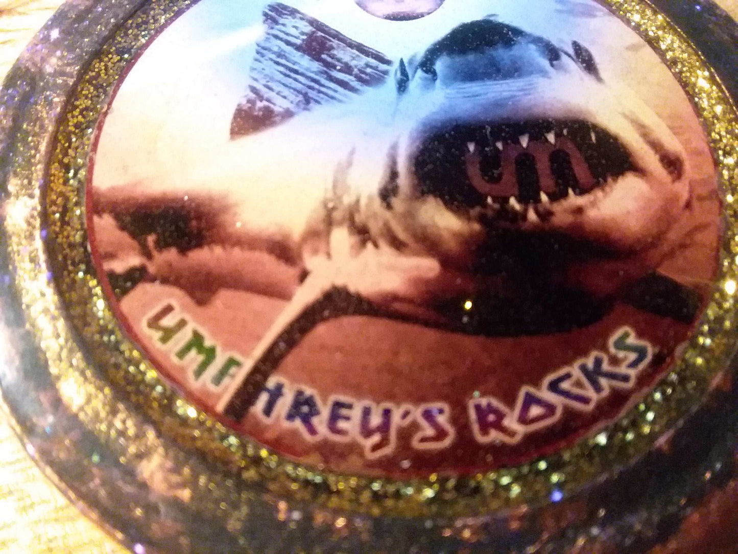 Umphrey's Rocks! Red Rocks Lid for Mason Jars