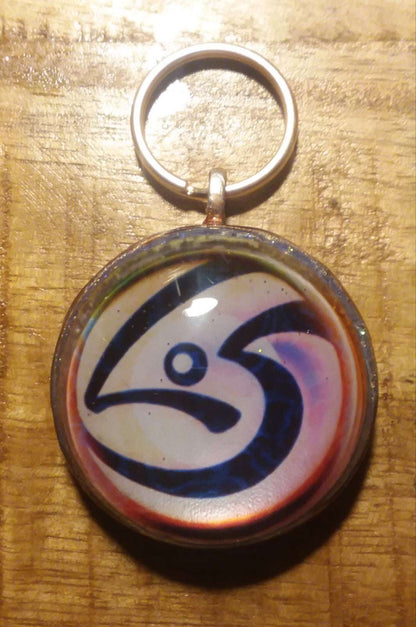 LoS pearlescent Leftover Salmon Multi purpose Pendant 1.75"