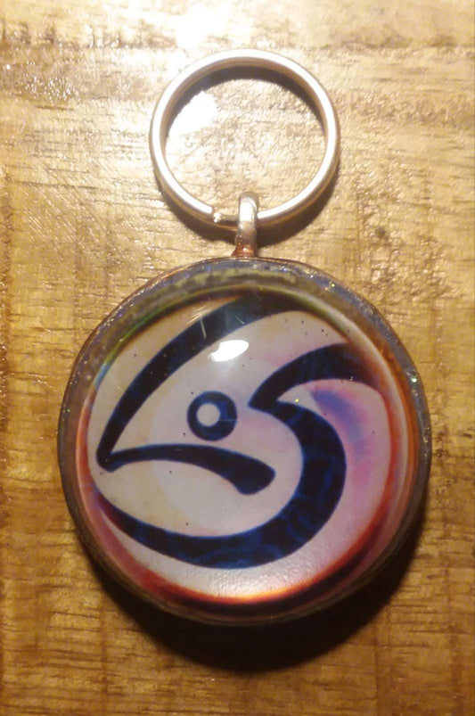 LoS pearlescent Leftover Salmon Multi purpose Pendant 1.75"