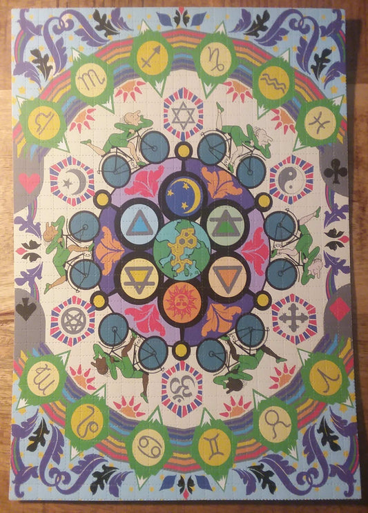 Bicycle Day Playing Cards Blotter art Set