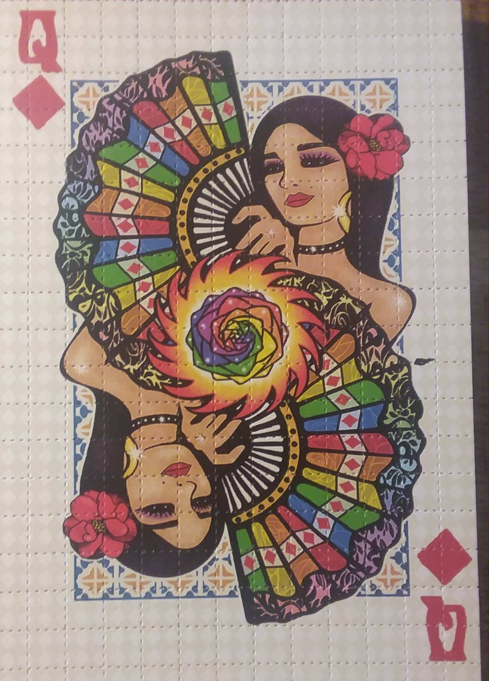 Bicycle Day Playing Cards Blotter art Set
