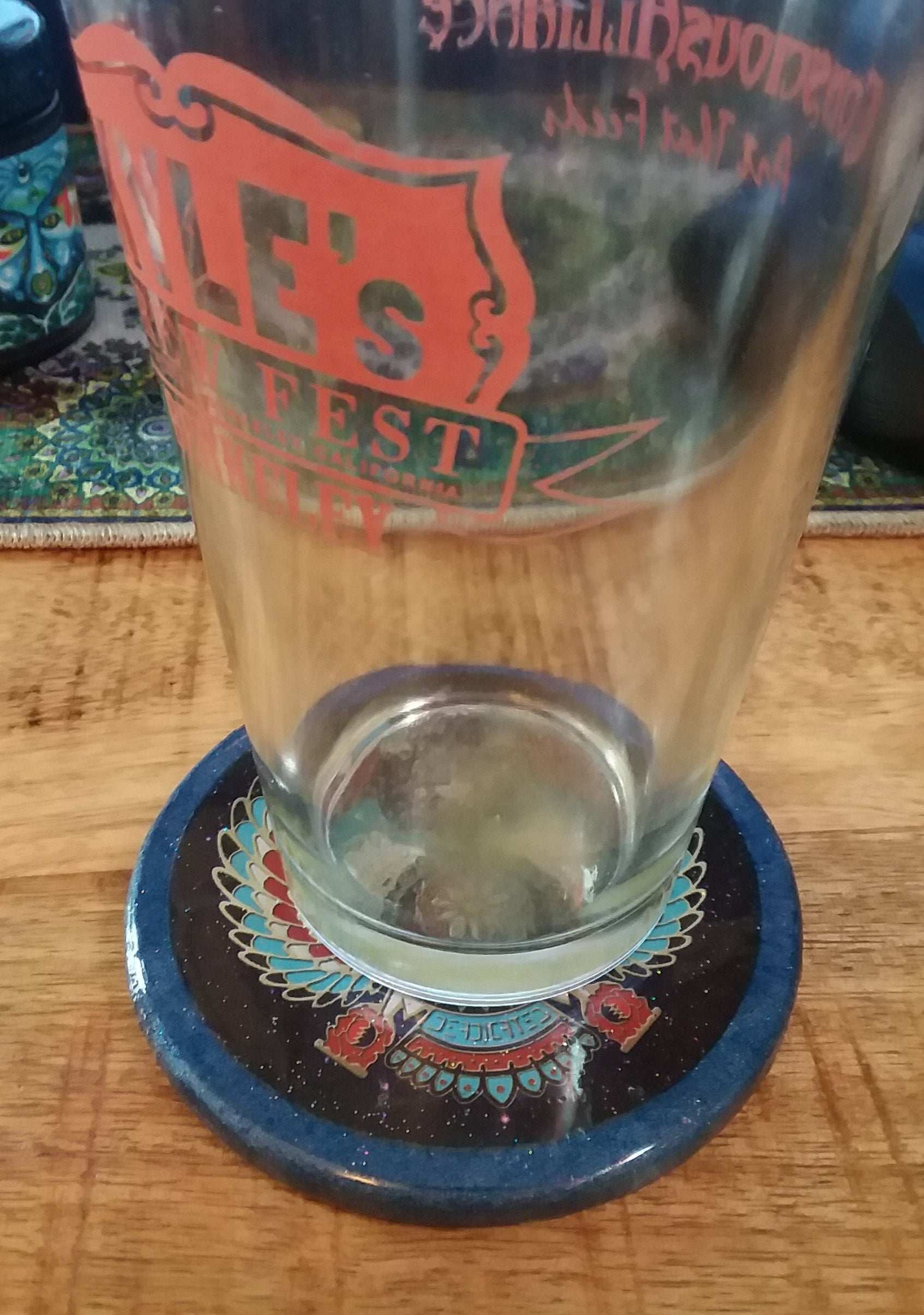Deadicated 4' Coaster