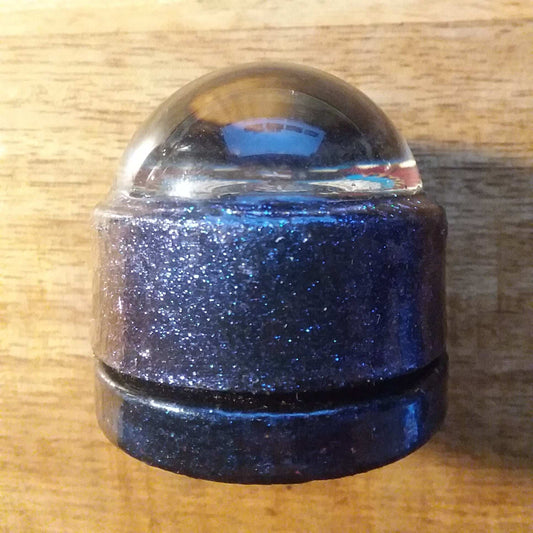 "Deadicated" Cometic Jar with domed magnification glass