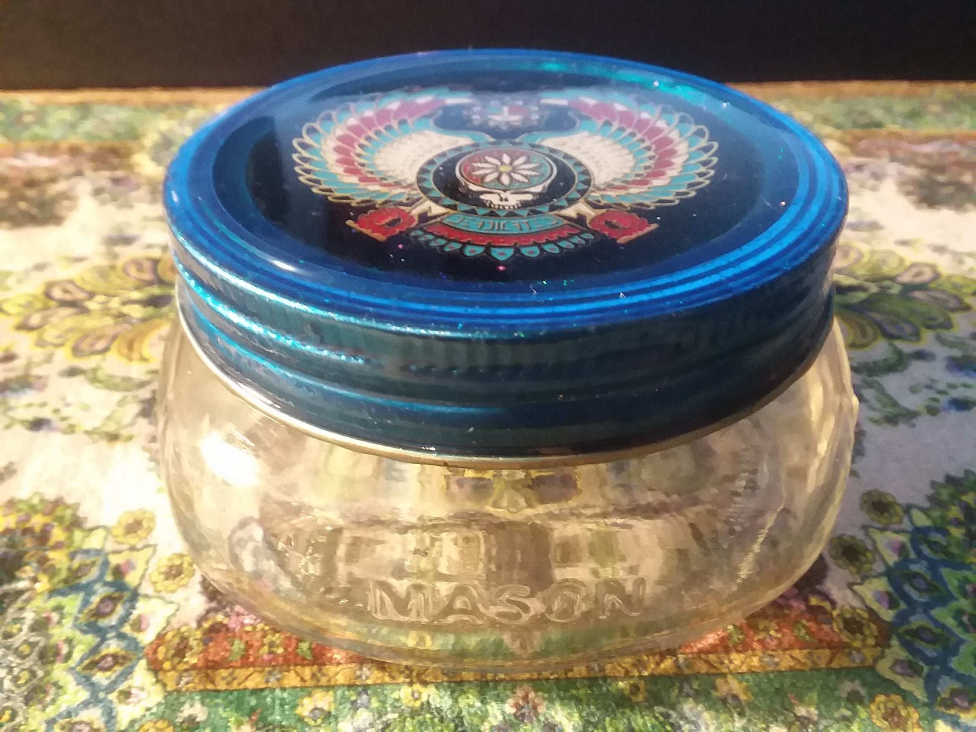 Deadicated Mason Jar Lid