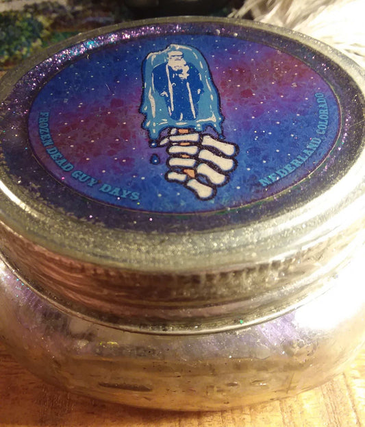 FDGD Grampopsicle on frosty Lg Mason Jar Lid