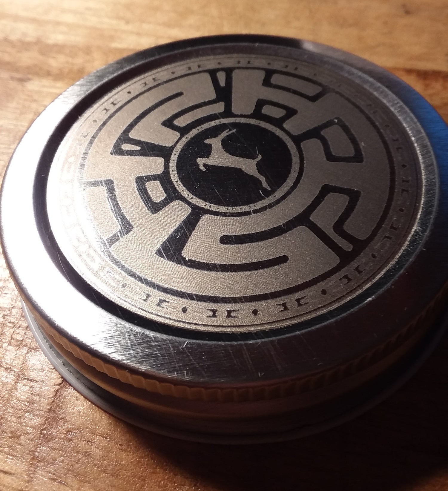 PH Laser Engraved Mason Jar Lid