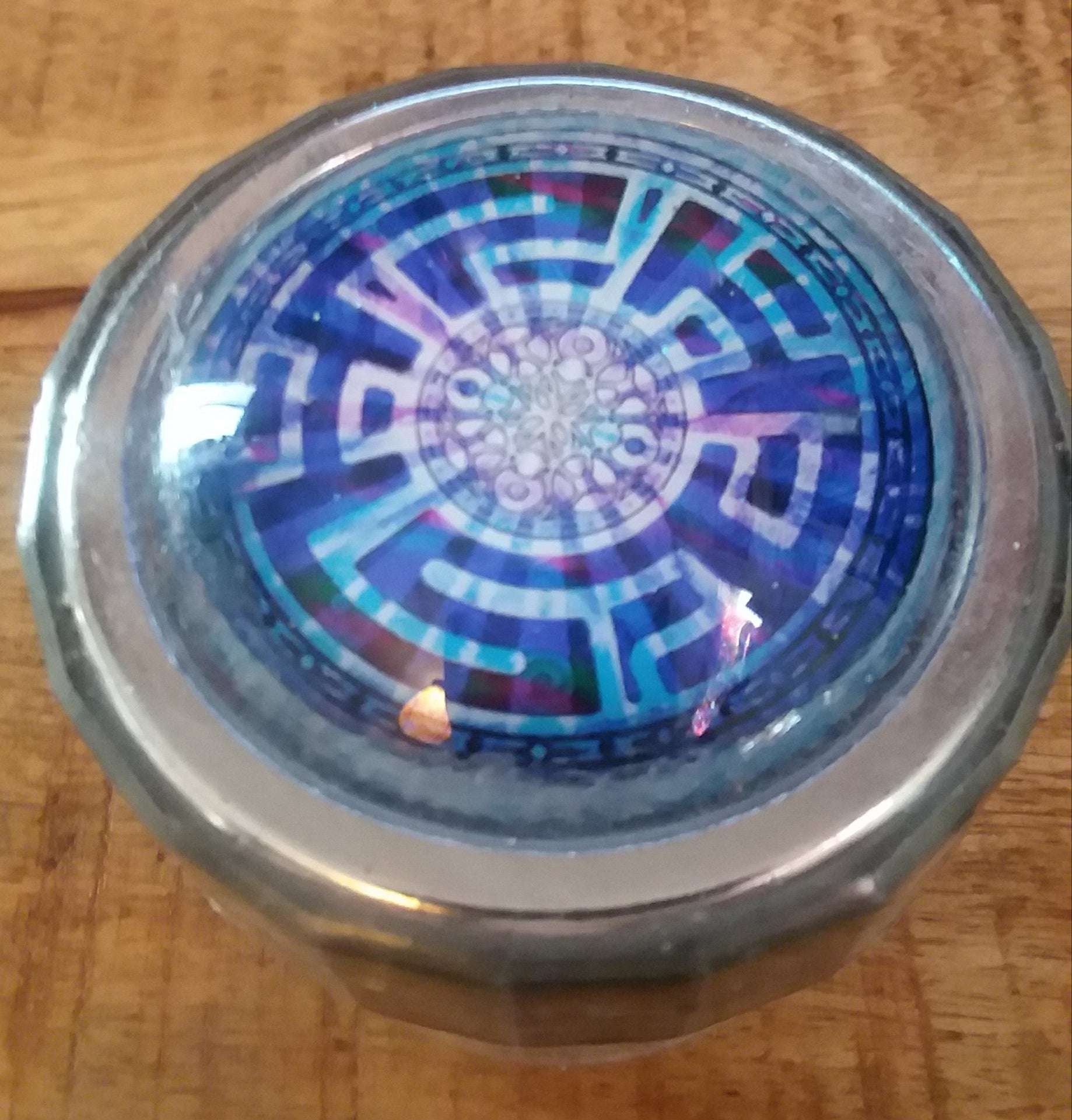 Phish Maze Crop Circle Disco Lid and Jar