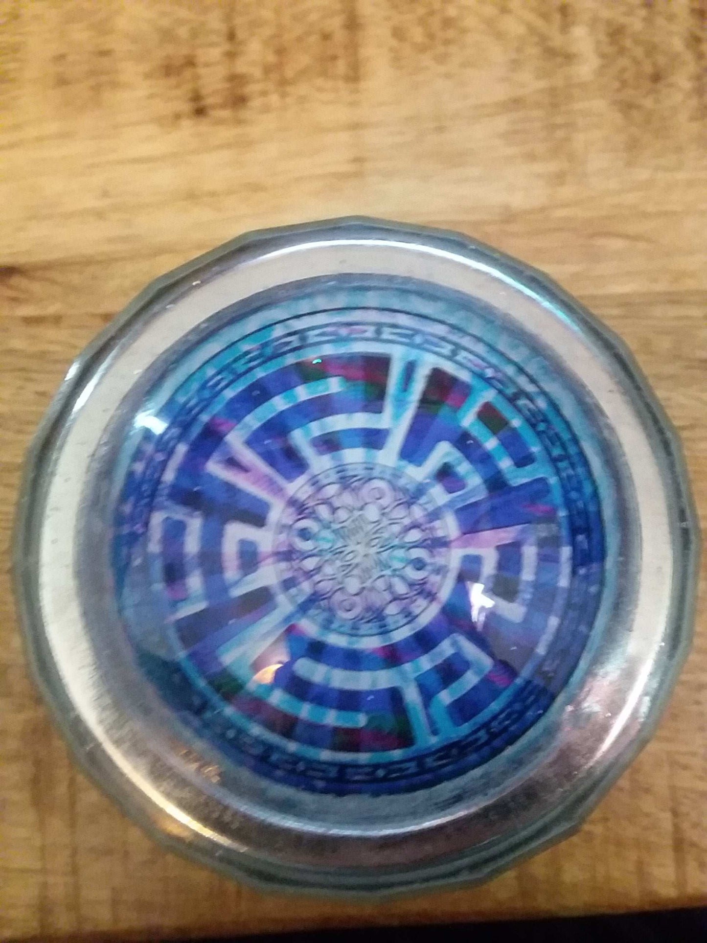 Phish Maze Crop Circle Disco Lid and Jar