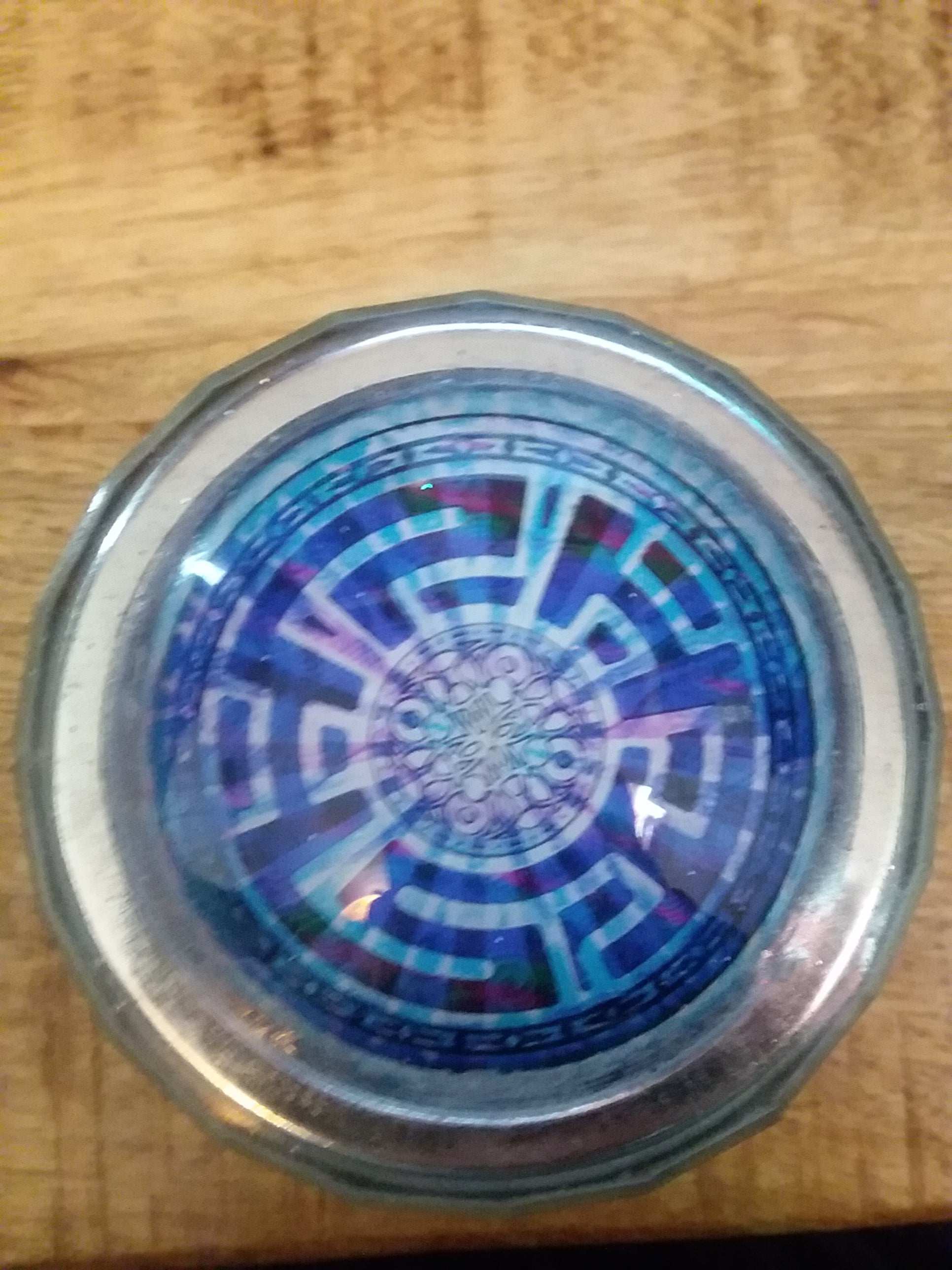 Phish Maze Crop Circle Disco Lid and Jar