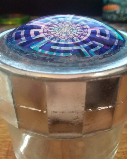 Phish Maze Crop Circle Disco Lid and Jar