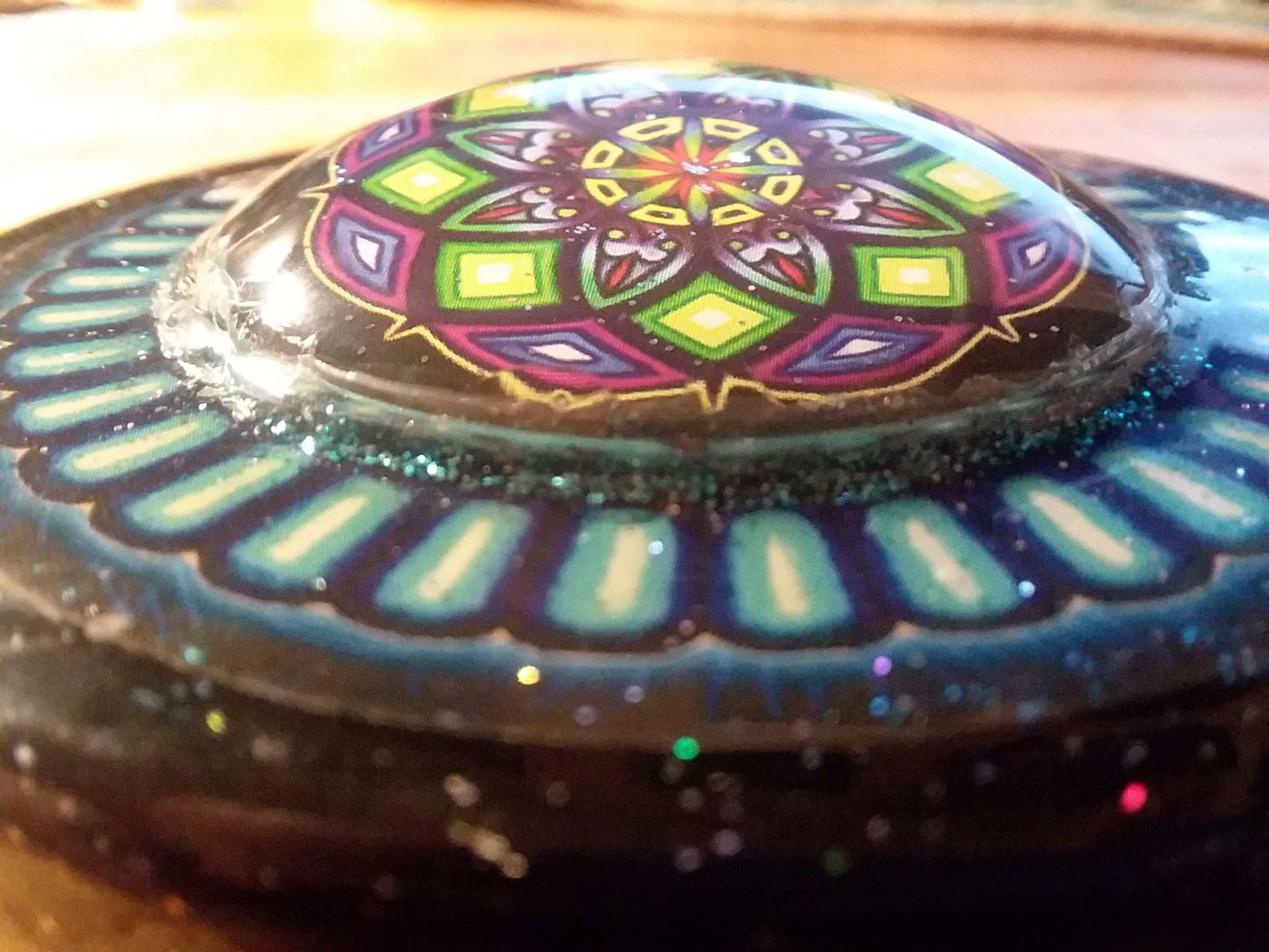 Stash Jar Lid DOK with under cover jar and cap