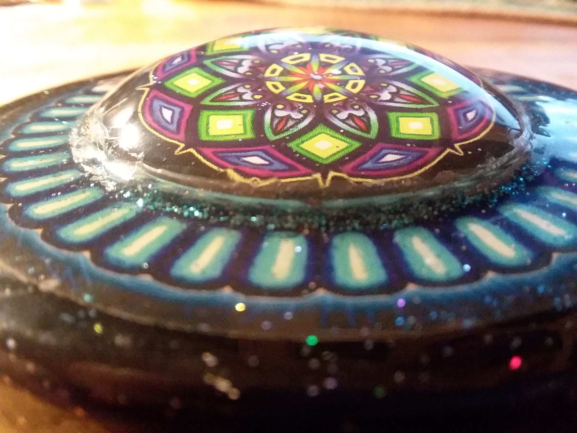 Stash Jar Lid DOK with under cover jar and cap