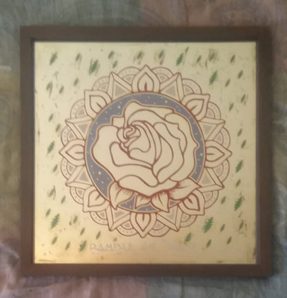 Ramble On Rose Mirror