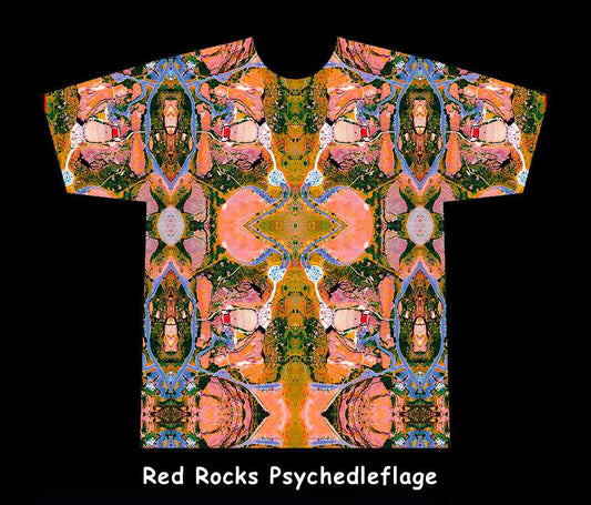 Red Rocks Geouflage T Shirt