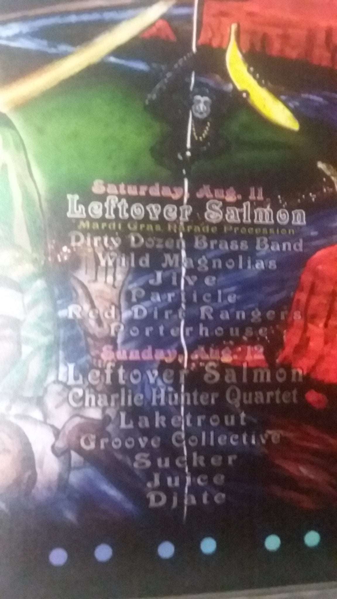 Salmon Fiesta Del Rio Poster