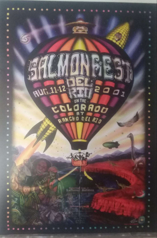 Salmon Fiesta Del Rio Poster