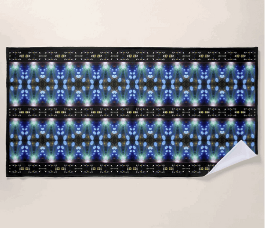 Beach Towel "Mothership Phlight Lights"