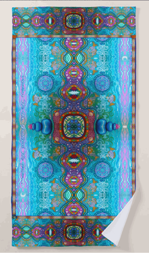 The Ultimate Beach Towel Motif by Cat Z & Rizzi