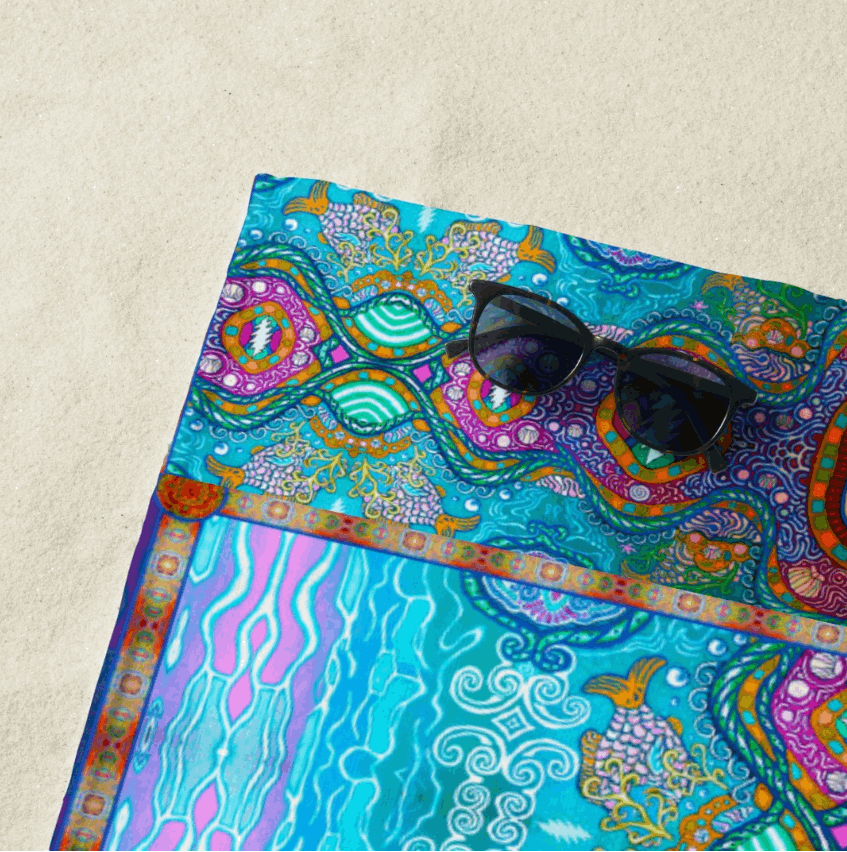 The Ultimate Beach Towel Motif by Cat Z & Rizzi
