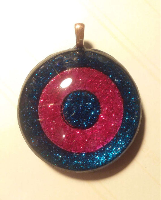 Sparkling Phish Donut Pendant