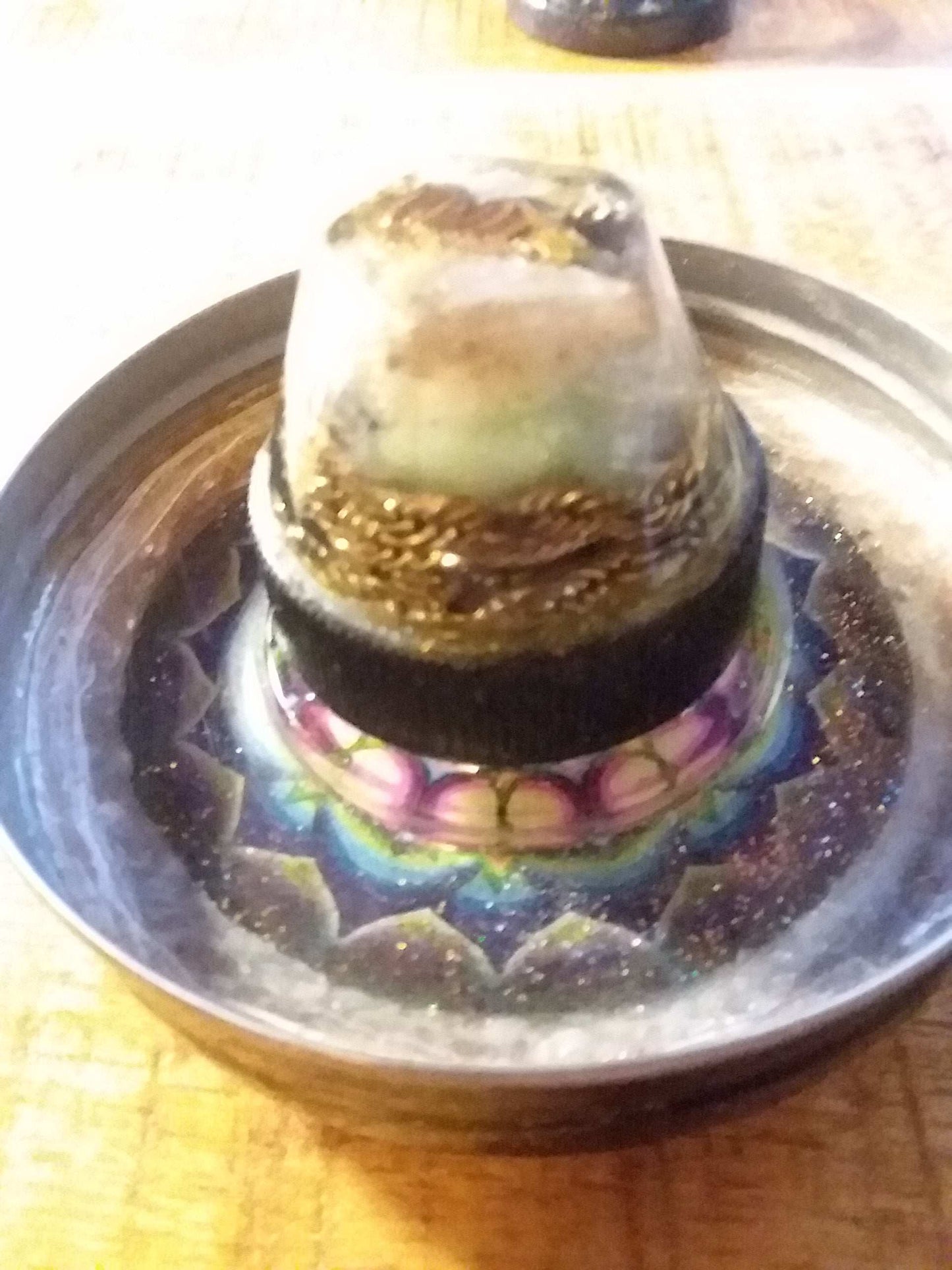 Stash Jar Lid DOK with under cover jar and cap