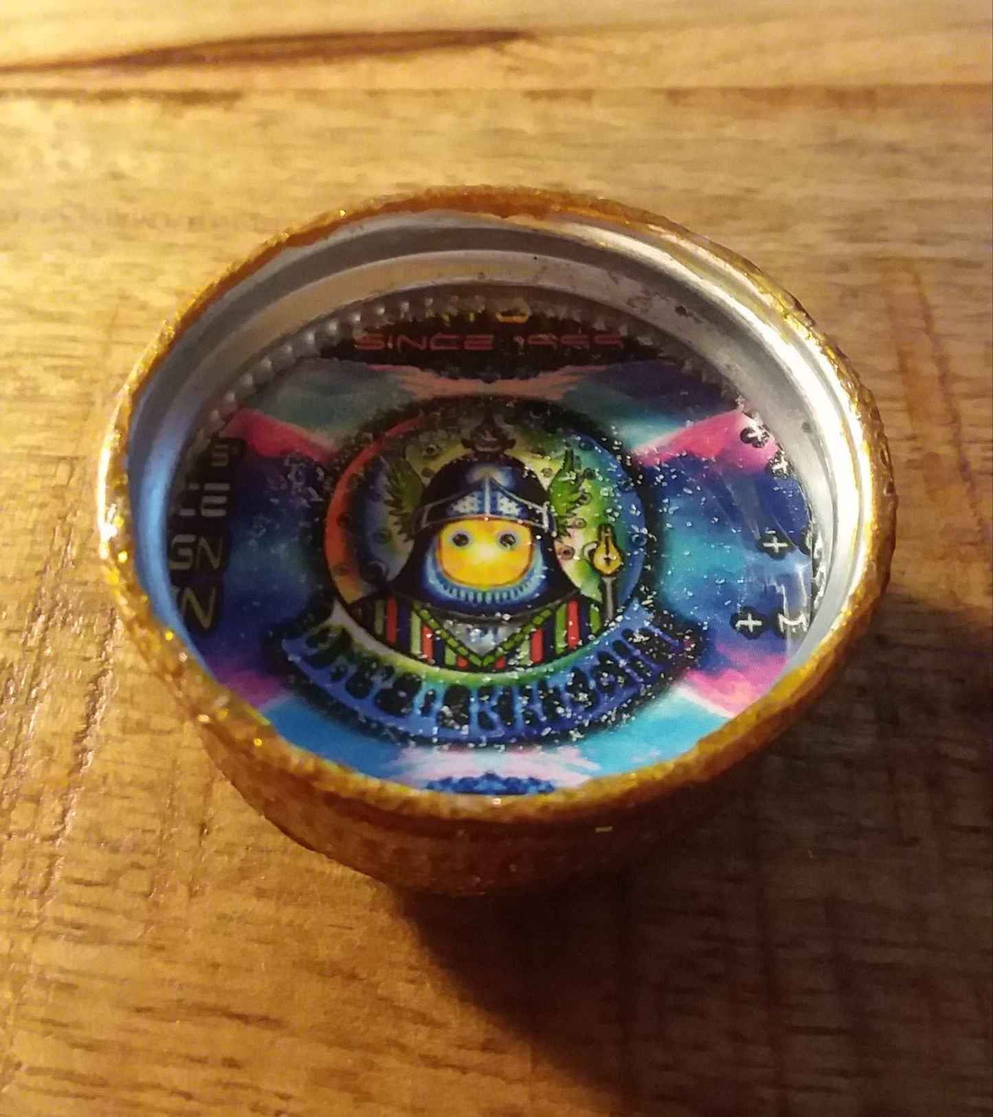 Stash Jar Lid DOK with under cover jar and cap
