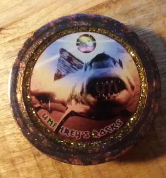 Umphrey's Rocks! Red Rocks Lid for Mason Jars