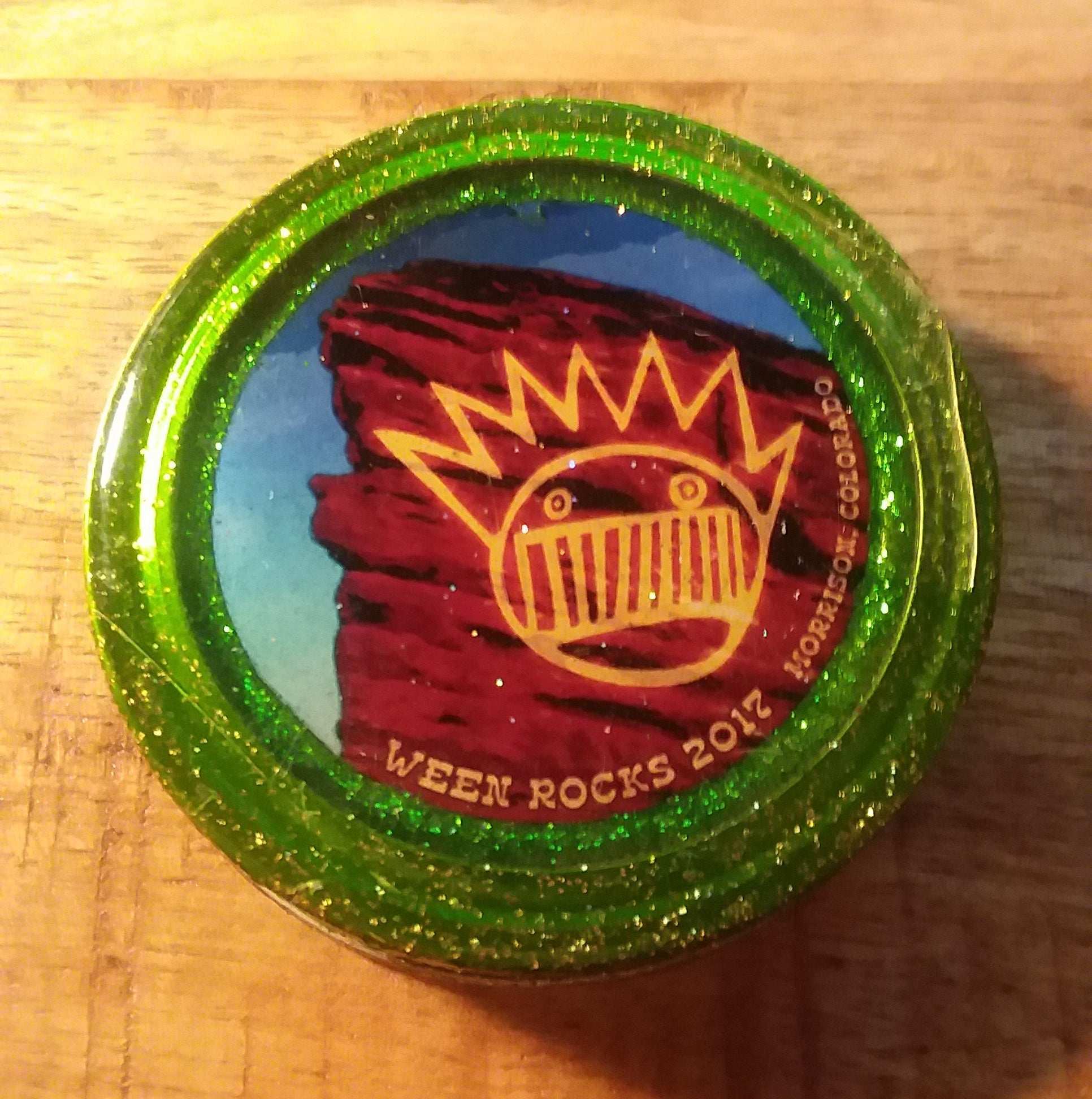 Ween Rocks 2017 Red Rocks Mason Jar Lid Ltd edition